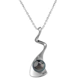 Pearl Lava Flow Pendant Pendant Island by Koa Nani Tahitian Pearl 