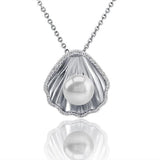 Pearl Mermaid’s Oyster Shell Pendant Pendant Island by Koa Nani Freshwater Pearl 
