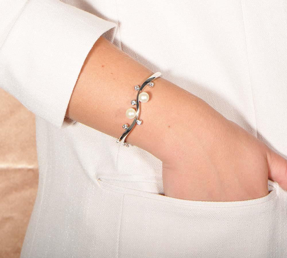 Pearl Moon Vine Bangle Bangle Island by Koa Nani 