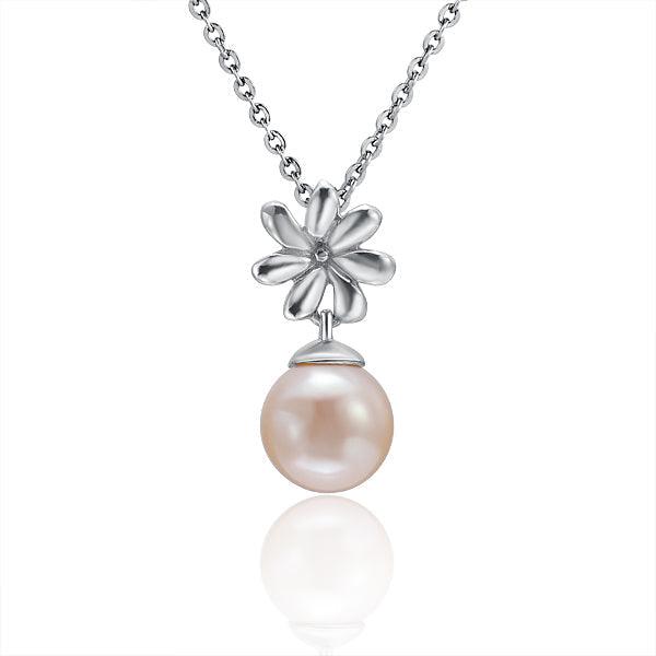 Pearl Mountain Tiare Pendant Pendant Island by Koa Nani Akoya Pearl 
