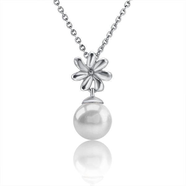 Pearl Mountain Tiare Pendant Pendant Island by Koa Nani Freshwater Pearl 