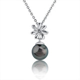 Pearl Mountain Tiare Pendant Pendant Island by Koa Nani Tahitian Pearl 