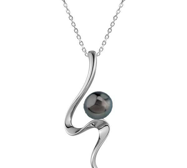 Pearl Northern Lights Pendant Pendant Island by Koa Nani Tahitian Pearl 