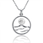 Pearl Ocean Horizon Pendant Pendant Island by Koa Nani Freshwater Pearl 
