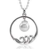 Pearl Ocean Tides Pendant Pendant Island by Koa Nani Freshwater Pearl 