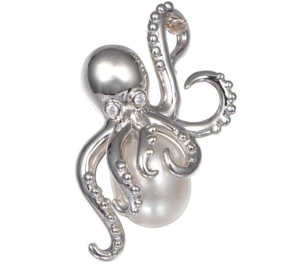 Pearl Octopus’s Treasure Pendant Pendant Island by Koa Nani 