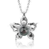 Pearl Orchid Pendant Pendant Island by Koa Nani Tahitian Pearl 