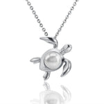 Pearl Pacific Honu Pendant Pendant Island by Koa Nani Freshwater Pearl 