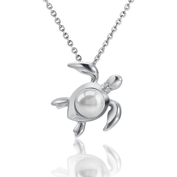 Pearl Pacific Honu Pendant Pendant Island by Koa Nani Freshwater Pearl 