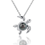 Pearl Pacific Honu Pendant Pendant Island by Koa Nani Tahitian Pearl 