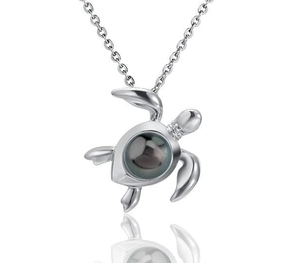 Pearl Pacific Honu Pendant Pendant Island by Koa Nani Tahitian Pearl 