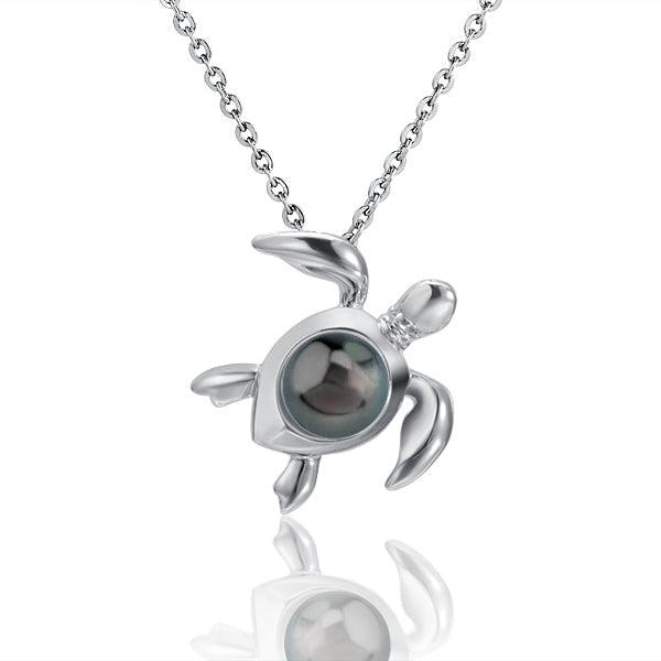 Pearl Pacific Honu Pendant Pendant Island by Koa Nani Tahitian Pearl 