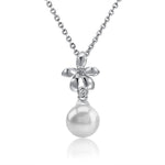 Pearl Pikake Pendant Pendant Island by Koa Nani Freshwater Pearl 