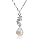 Pearl Plumeria Lei Pendant Pendant Island by Koa Nani Akoya Pearl 