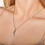 Pearl Plumeria Lei Pendant Pendant Island by Koa Nani 