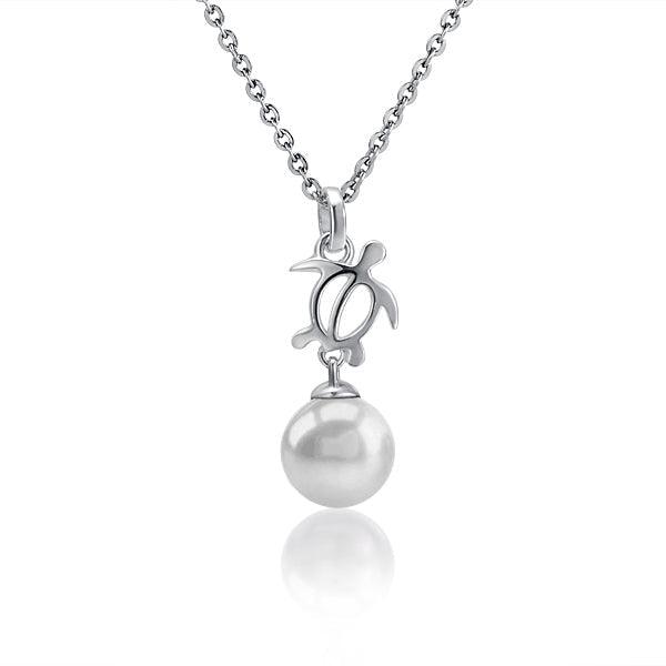 Pearl Polynesian Honu Pendant Pendant Island by Koa Nani Freshwater Pearl 