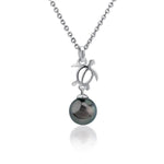 Pearl Polynesian Honu Pendant Pendant Island by Koa Nani Tahitian Pearl 