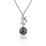 Pearl Polynesian Honu Pendant Pendant Island by Koa Nani Tahitian Pearl 