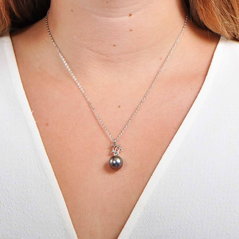Pearl Polynesian Honu Pendant Pendant Island by Koa Nani 