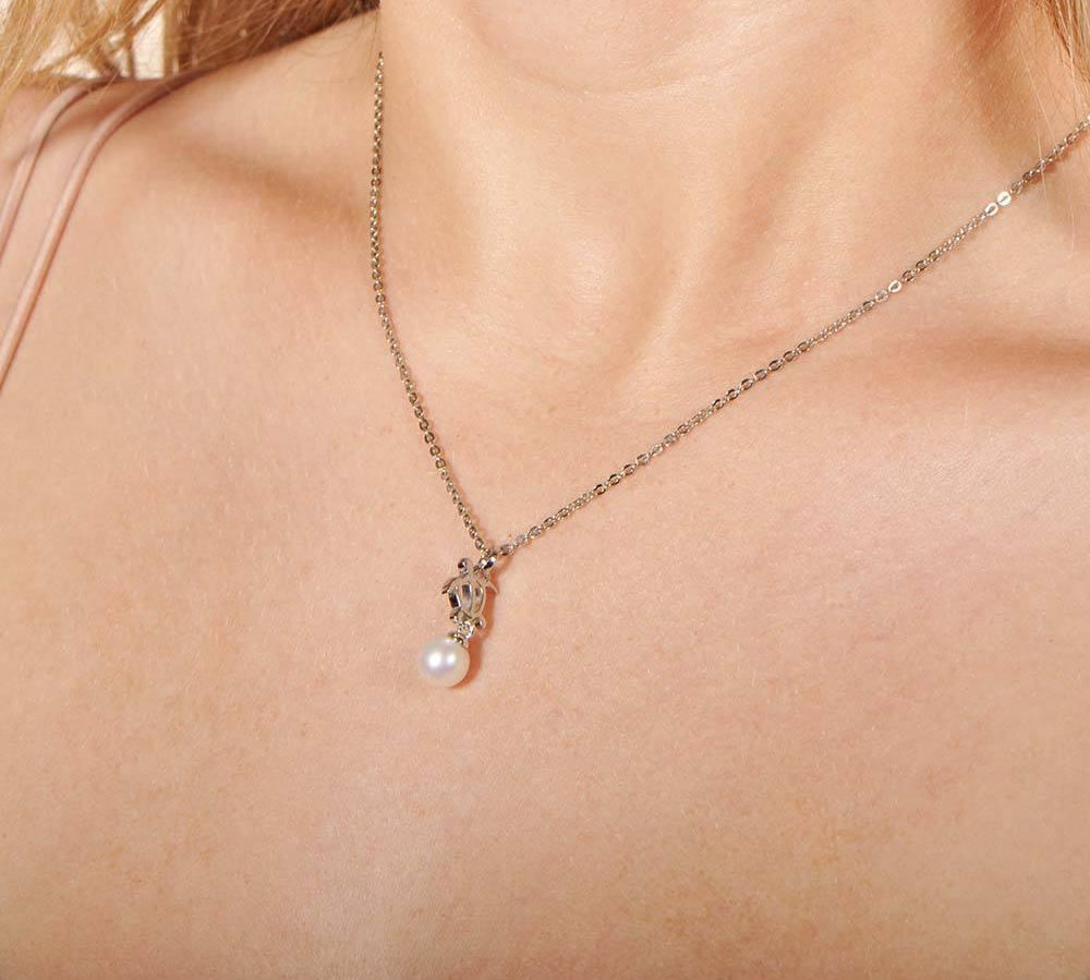 Pearl Polynesian Honu Pendant Pendant Island by Koa Nani 