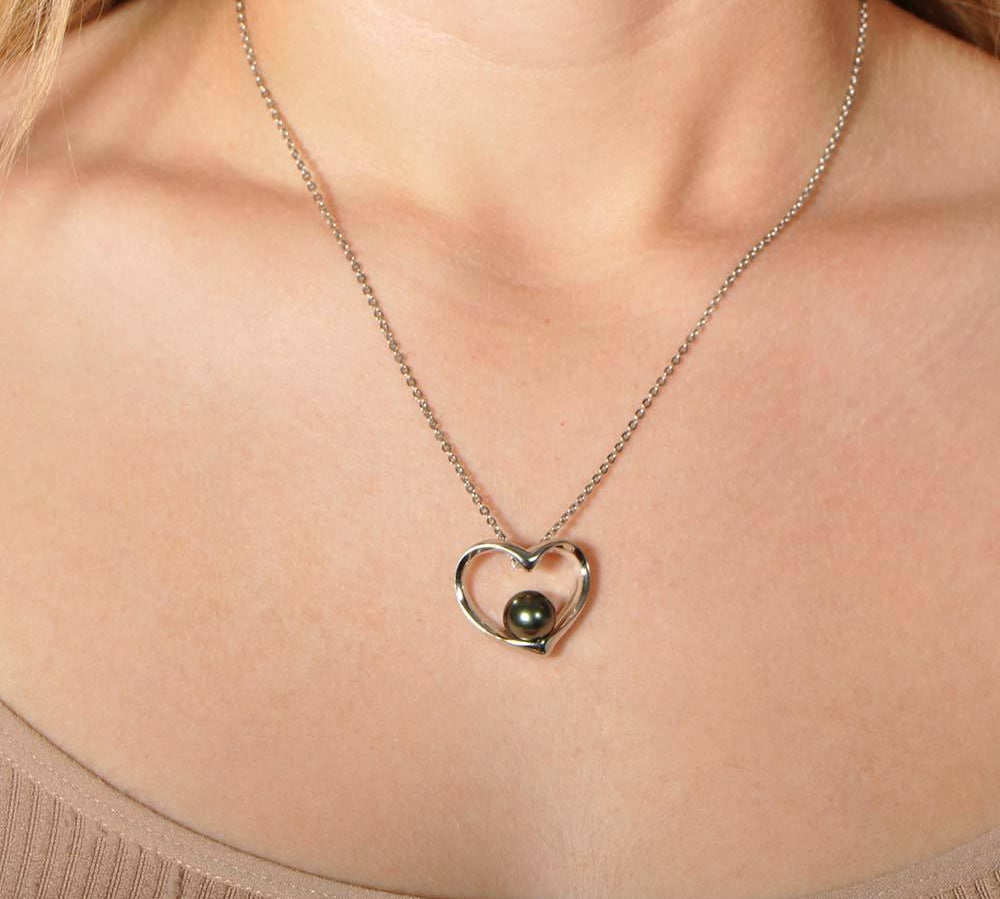 Pearl Pu’uwai Pendant Pendant Island by Koa Nani 