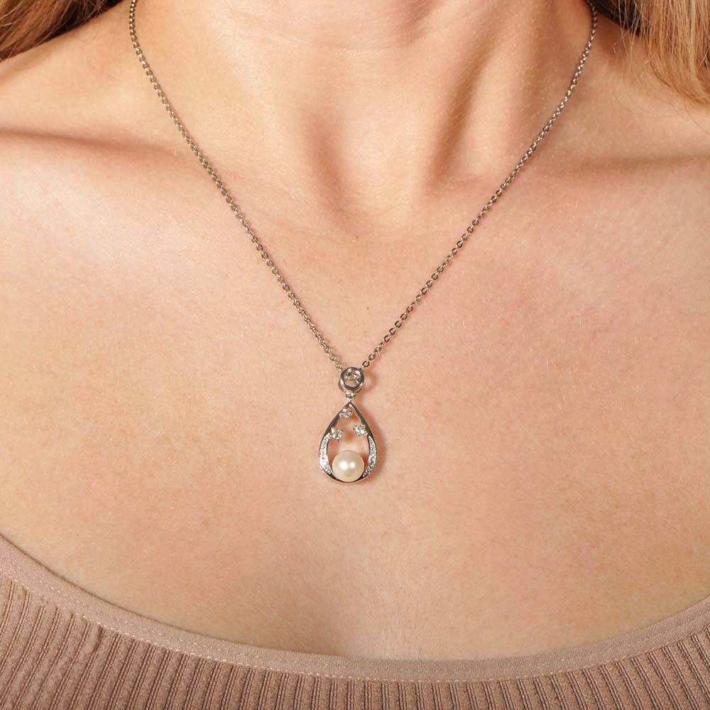 Pearl Raindrops Pendant Pendant Island by Koa Nani 