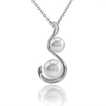 Pearl Ribbon Pendant Pendant Island by Koa Nani Freshwater Pearl 