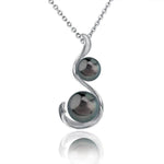 Pearl Ribbon Pendant Pendant Island by Koa Nani Tahitian Pearl 