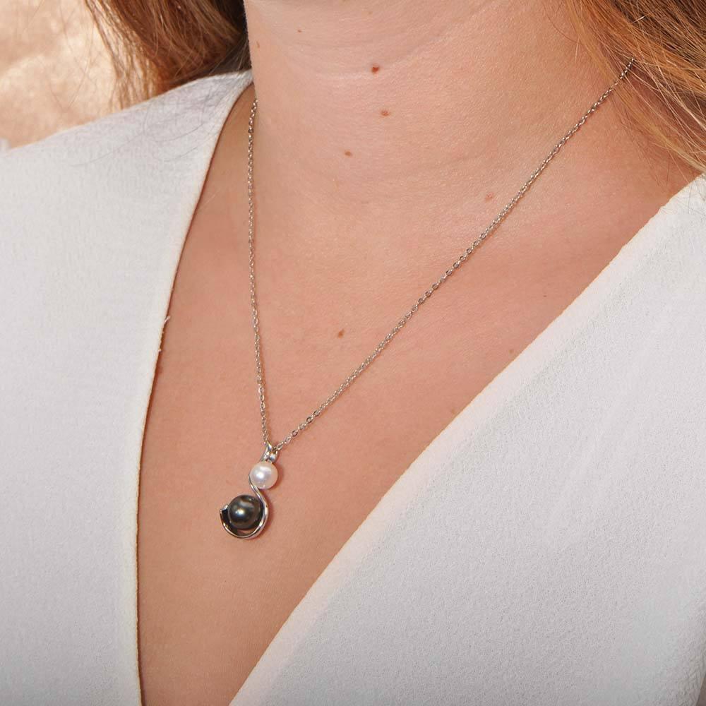 Pearl Ribbon Pendant Pendant Island by Koa Nani 