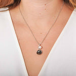 Pearl Ribbon Pendant Pendant Island by Koa Nani 