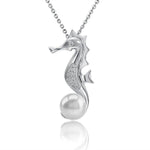 Pearl Seahorse Pendant Pendant Island by Koa Nani Freshwater Pearl 