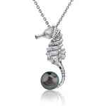Pearl Seahorse’s Treasure Pendant Pendant Island by Koa Nani Tahitian Pearl 