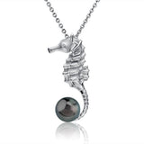 Pearl Seahorse’s Treasure Pendant Pendant Island by Koa Nani Tahitian Pearl 
