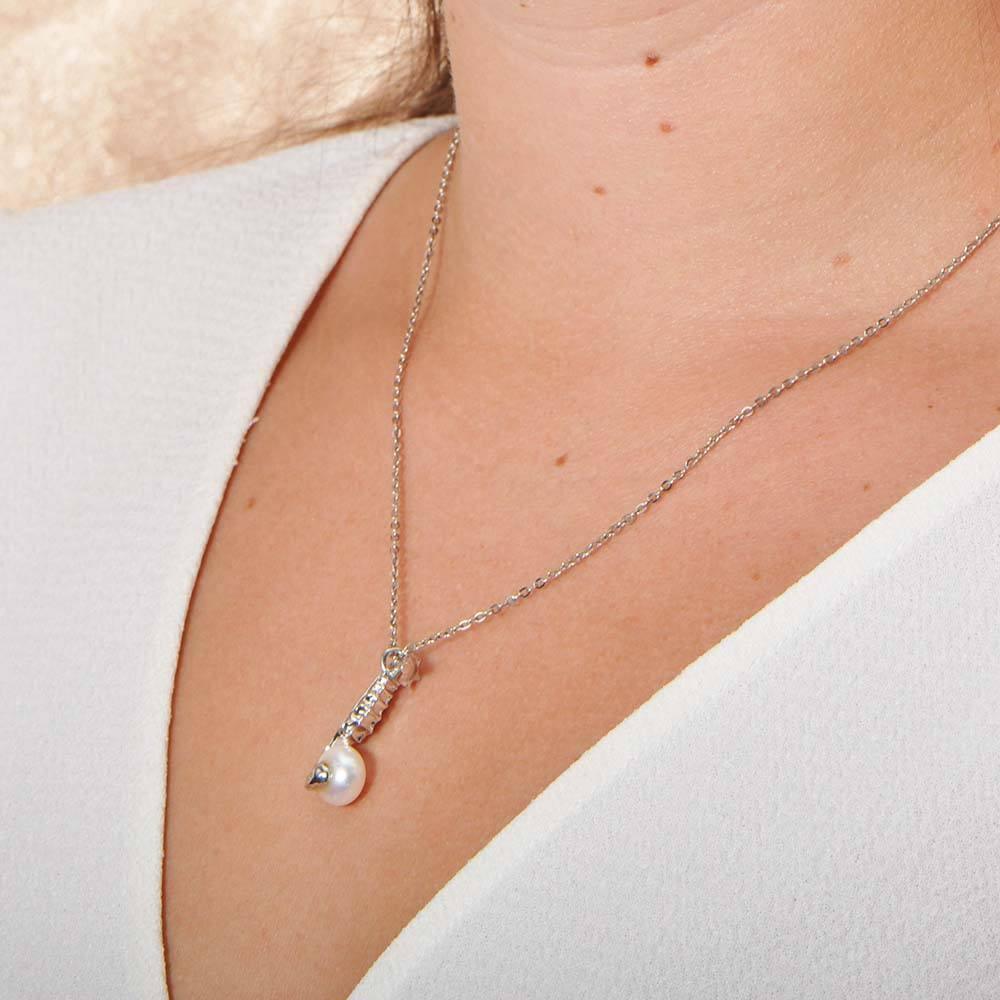 Pearl Seahorse’s Treasure Pendant Pendant Island by Koa Nani 