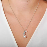Pearl Seahorse’s Treasure Pendant Pendant Island by Koa Nani 