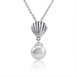 Pearl Seashell Pendant Pendant Island by Koa Nani Freshwater Pearl 