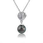 Pearl Seashell Pendant Pendant Island by Koa Nani Tahitian Pearl 