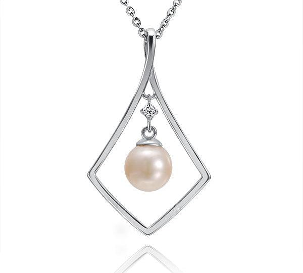 Pearl Shrine Pendant Pendant Island by Koa Nani Akoya Pearl 
