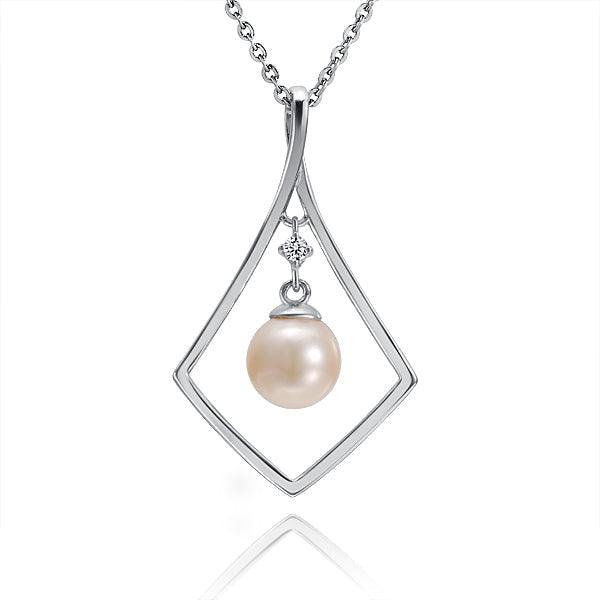 Pearl Shrine Pendant Pendant Island by Koa Nani Akoya Pearl 