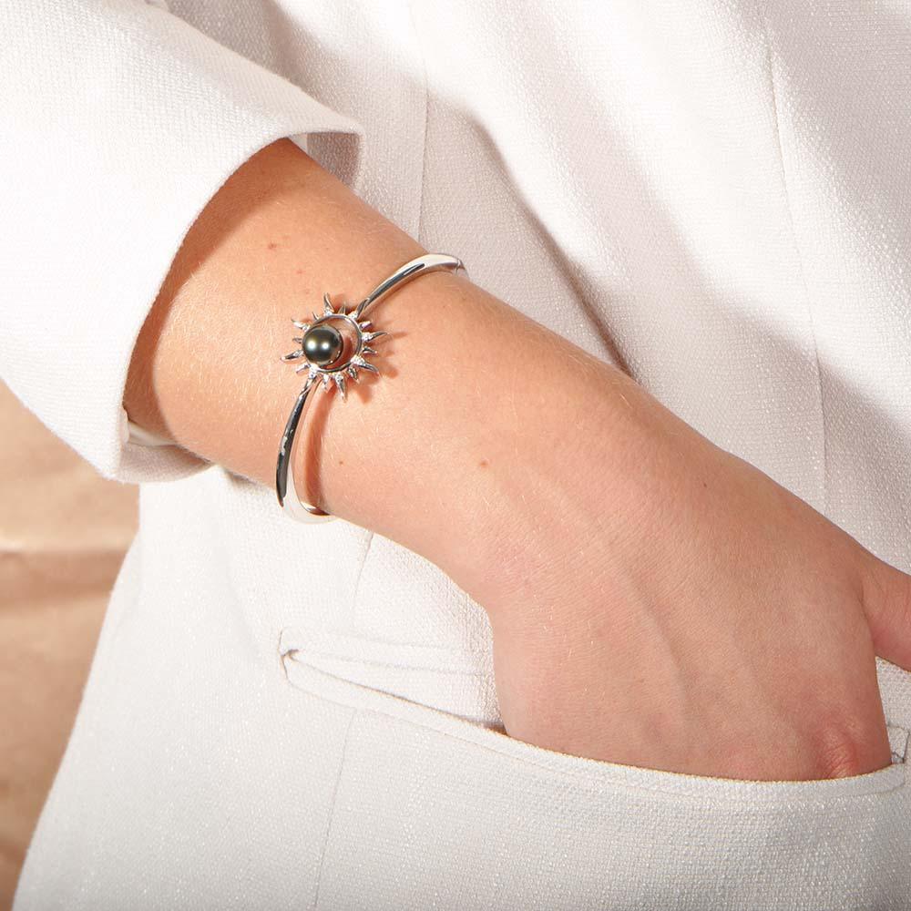 Pearl Sun Bangle Bangle Island by Koa Nani 