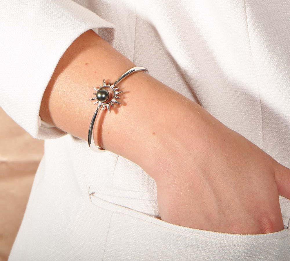 Pearl Sun Bangle Bangle Island by Koa Nani 