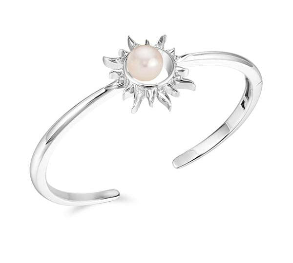 Pearl Sun Bangle Bangle Island by Koa Nani Freshwater Pearl 