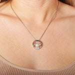 Pearl Sun Beams Eternity Pendant Pendant Island by Koa Nani 