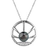 Pearl Sun Beams Eternity Pendant Pendant Island by Koa Nani Tahitian Pearl 