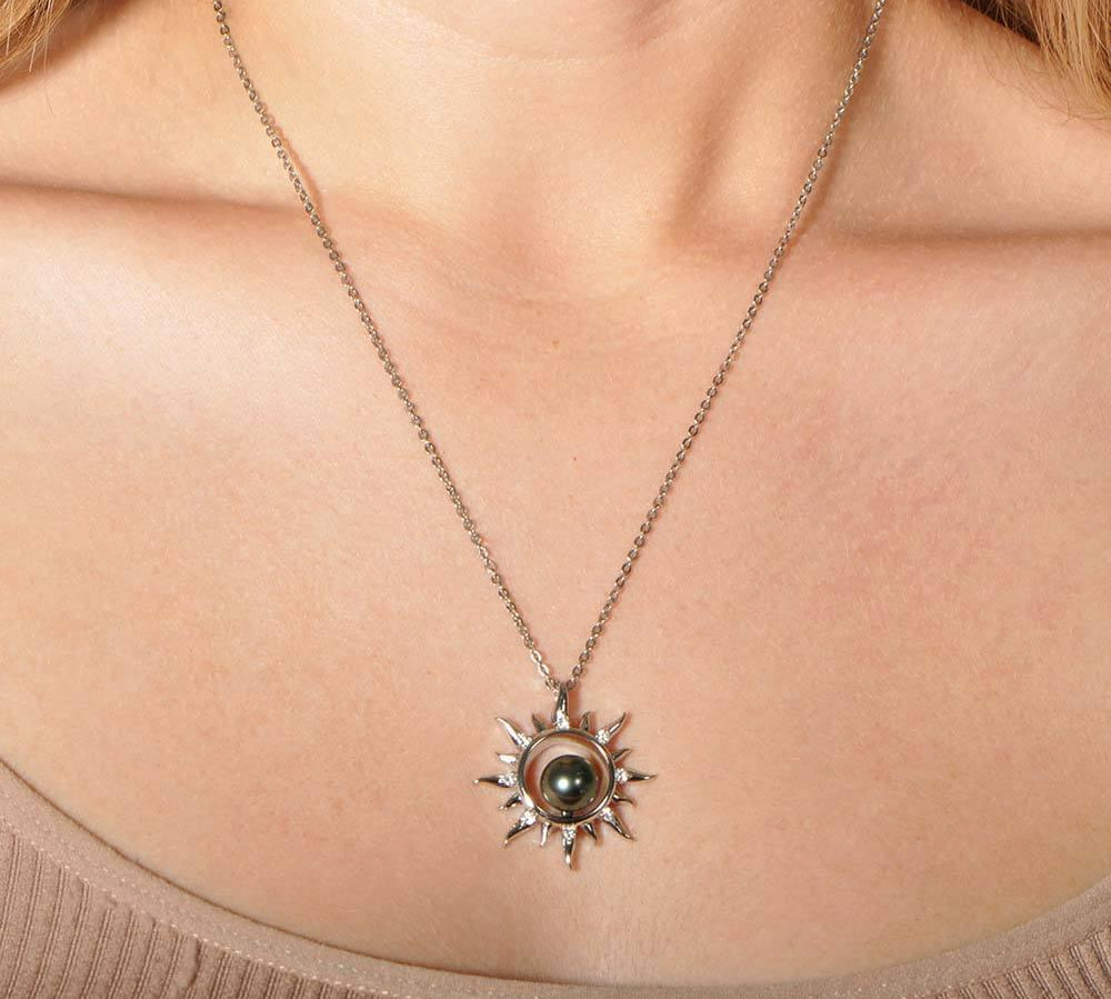 Pearl Sun Pendant Pendant Island by Koa Nani 