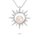 Pearl Sun Pendant Pendant Island by Koa Nani Freshwater Pearl 