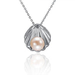 Pearl Surf Shell Pendant Pendant Island by Koa Nani Akoya Pearl 