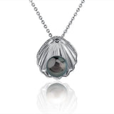Pearl Surf Shell Pendant Pendant Island by Koa Nani Tahitian Pearl 