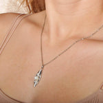 Pearl Ti Leaf Pendant Pendant Island by Koa Nani 