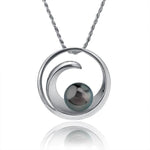 Pearl Wave Pendant Pendant Island by Koa Nani Tahitian Pearl 